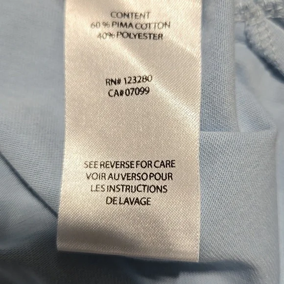 Travis Mathew Light Blue Polo Shirt Men's Size Large - Picture 6 of 8